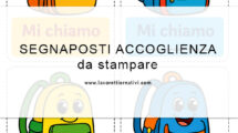 segnaposti accoglienza