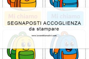 segnaposti accoglienza