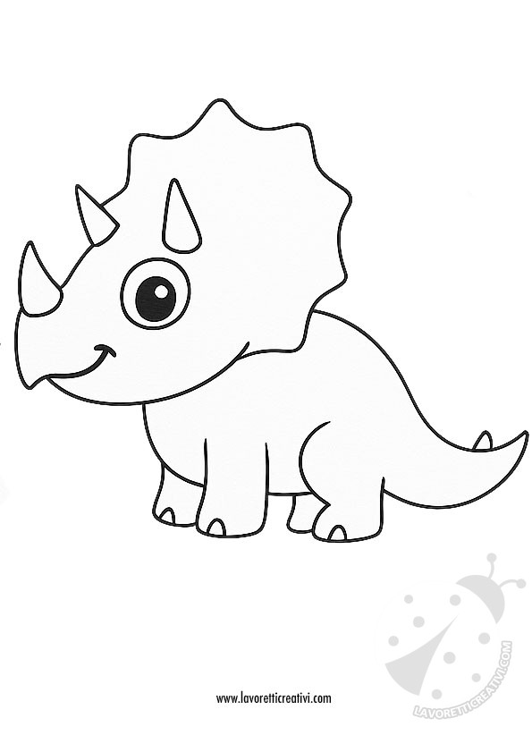 triceratopo disegno