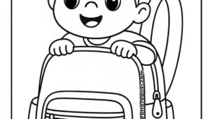 zaino con bambino