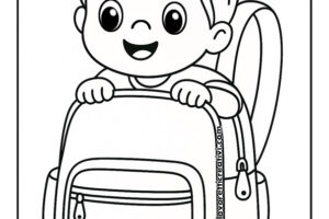 zaino con bambino