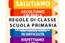 cartello regole classe scuola primaria