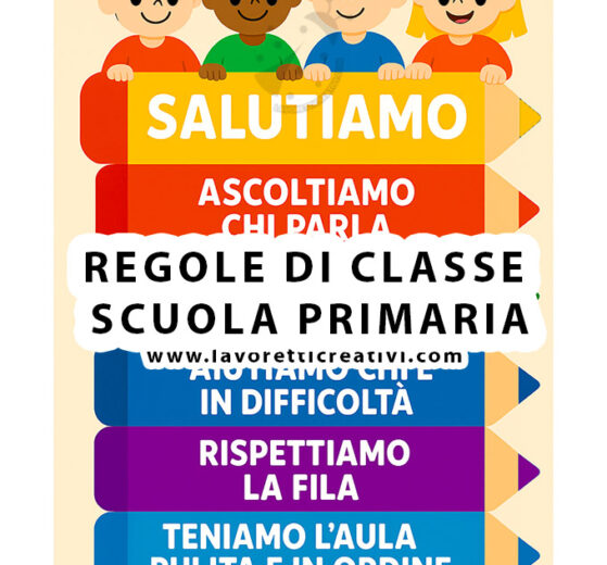 Educazione civica le regole di classe 8 cartello regole classe scuola primaria