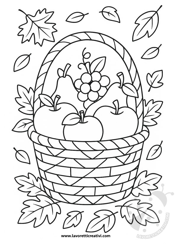 cesto autunnale