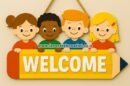 decorazione di benvenuto con bambini 1