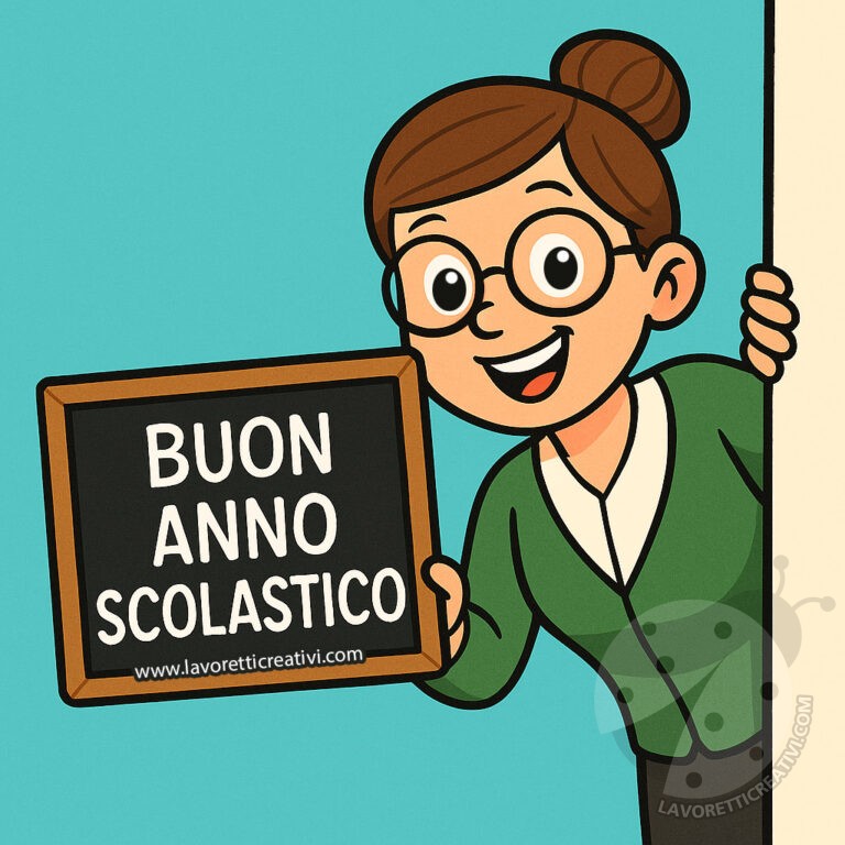 Saluti di inizio anno scolastico 12 Maestra che augura buon anno