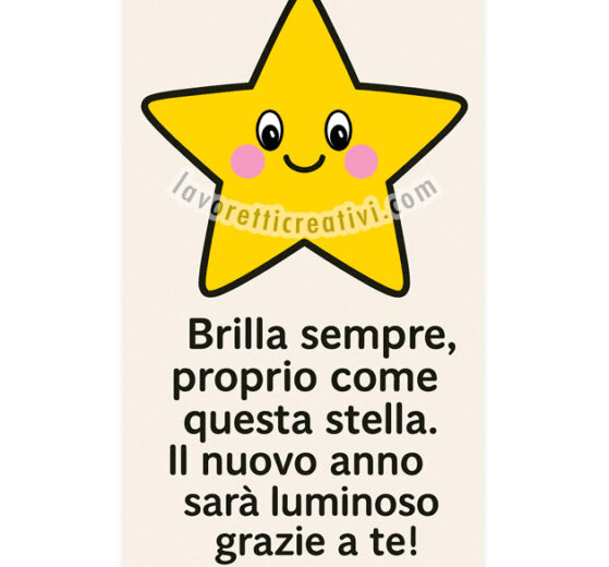 Stella porta fortuna 8 stella porta fortuna segnalibro
