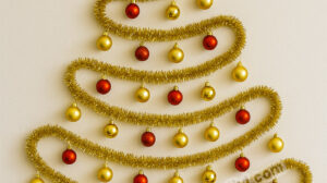 albero stelle filanti natalizie