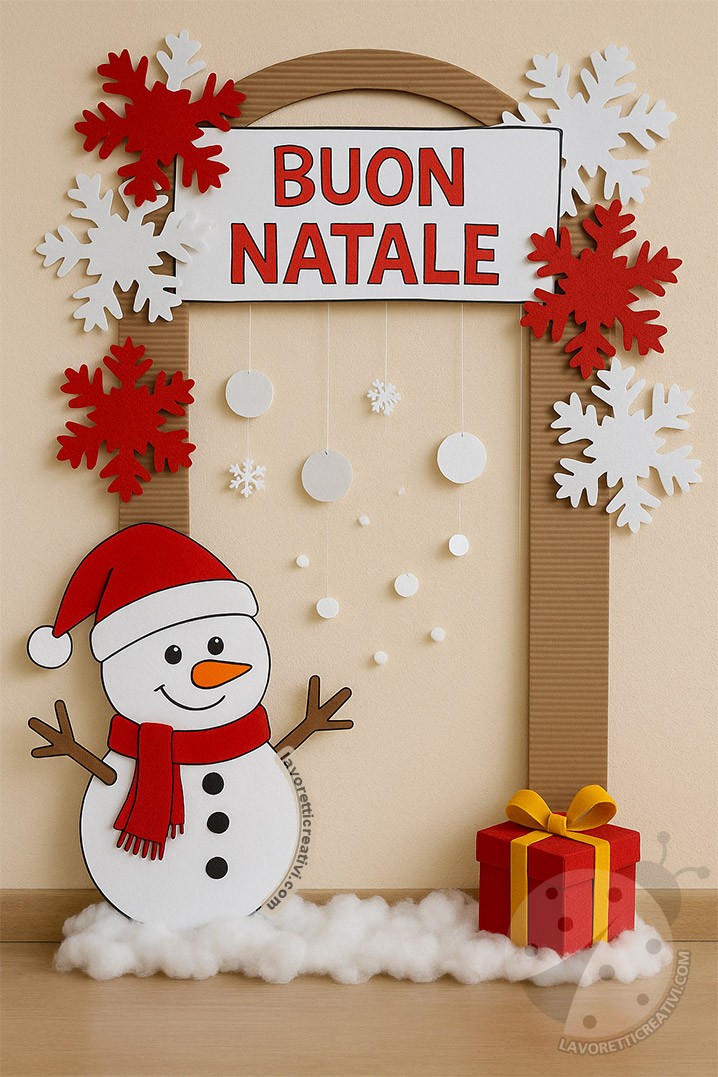 allestimento natalizio