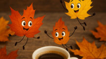 buongiorno novembre tazzina caffe