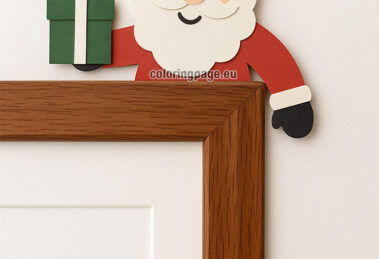 Decorazione angolo porta a Natale 12 christmas door corner decor