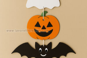 decorazione pendente di carta per Halloween