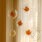 decorazioni palline trasparenti e foglie