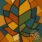 foglia autunnale stile picasso
