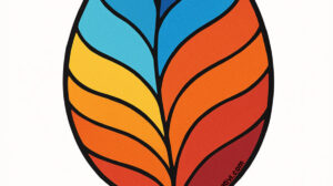 foglia colori caldi freddi