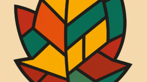 foglia stile cubista