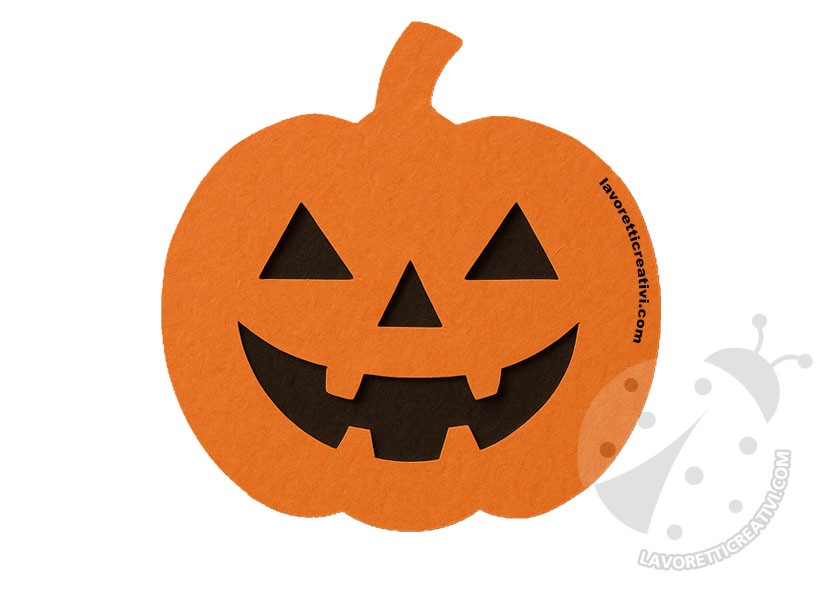 halloween zucca arancione