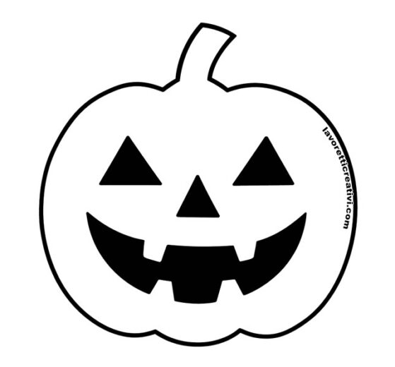 Zucca da ricalcare 8 halloween zucca da ricalcare
