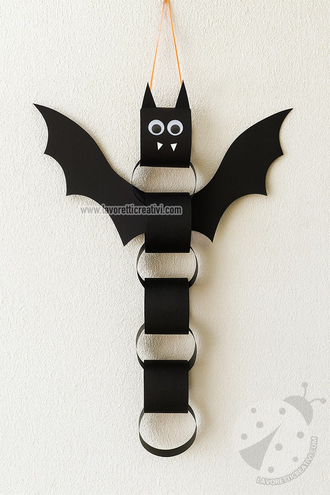 pipistrello catena di carta