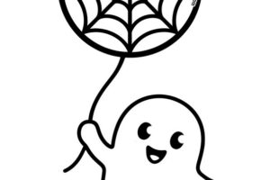Ragnatela con fantasma 9 ragnatela fantasma disegno