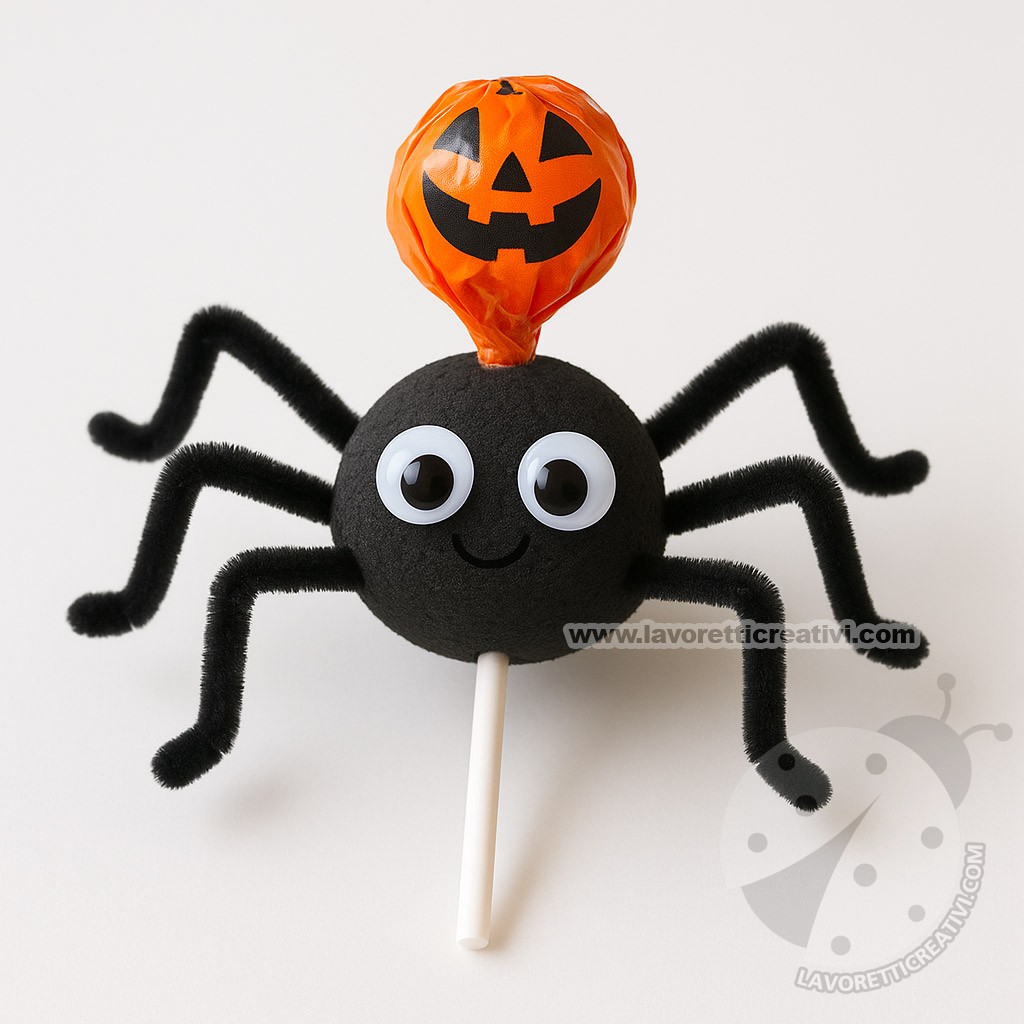 ragno halloween lecca lecca