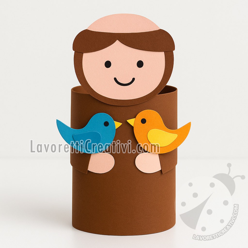 san francesco con cartoncini