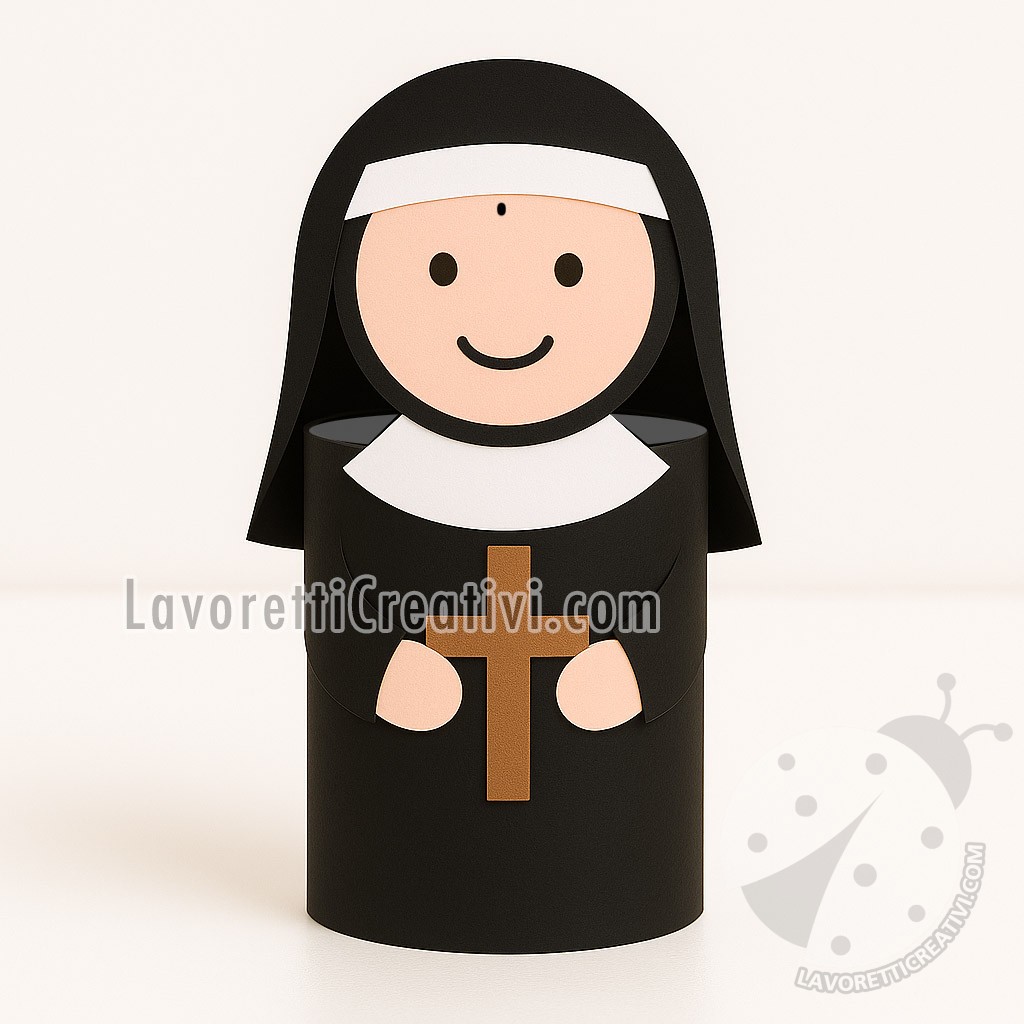 santa rita con cartoncini