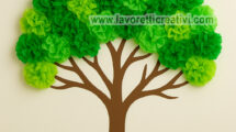 albero con carta velina