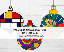 arte palline di natale autore