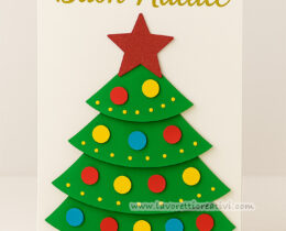 biglietto natale fatto a mano