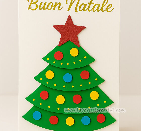 biglietto natale fatto a mano