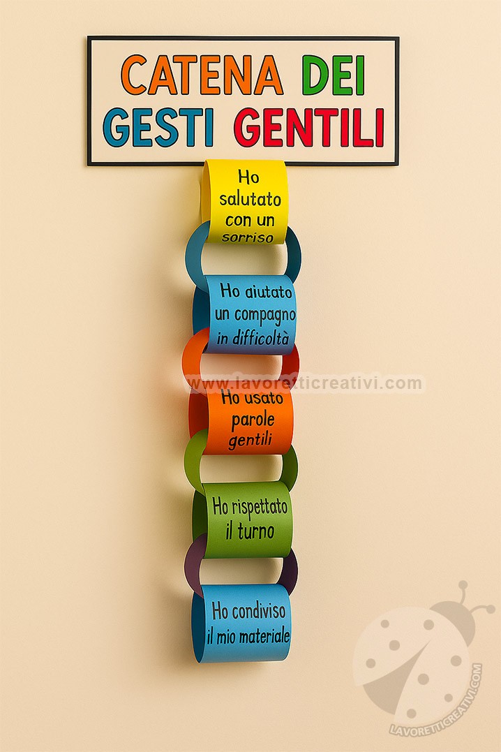 Catena dei gesti gentili 7 catena dei gesti gentili
