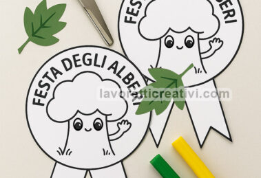 coccarde festa alberi