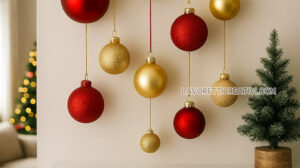 decorazione natale parete casa