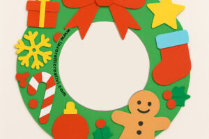 ghirlanda natale per bambini