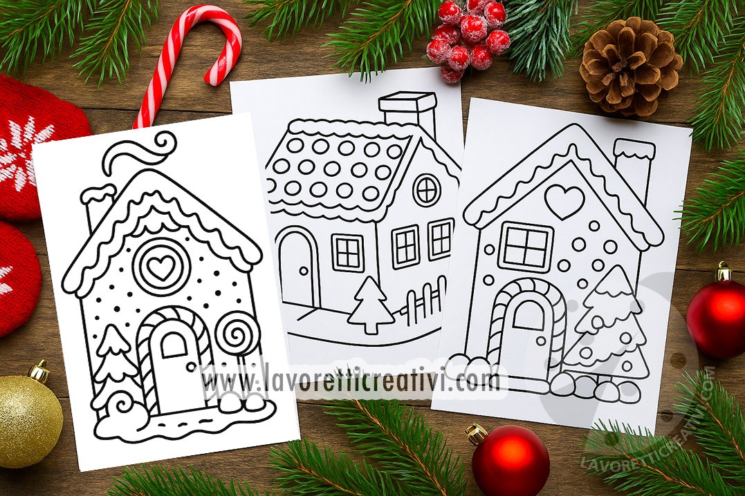 modelli casette di pan di zenzero 2