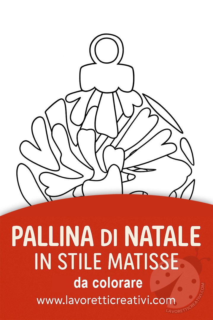 Pallina Matisse da colorare 7 pallina matisse da colorare