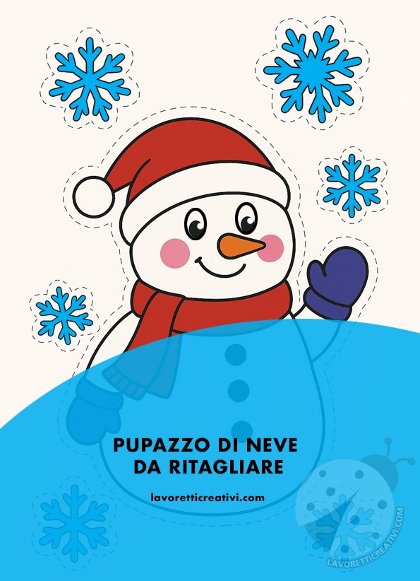 pupazzo di neve decorazioni