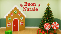 scenografia natalizia scuola