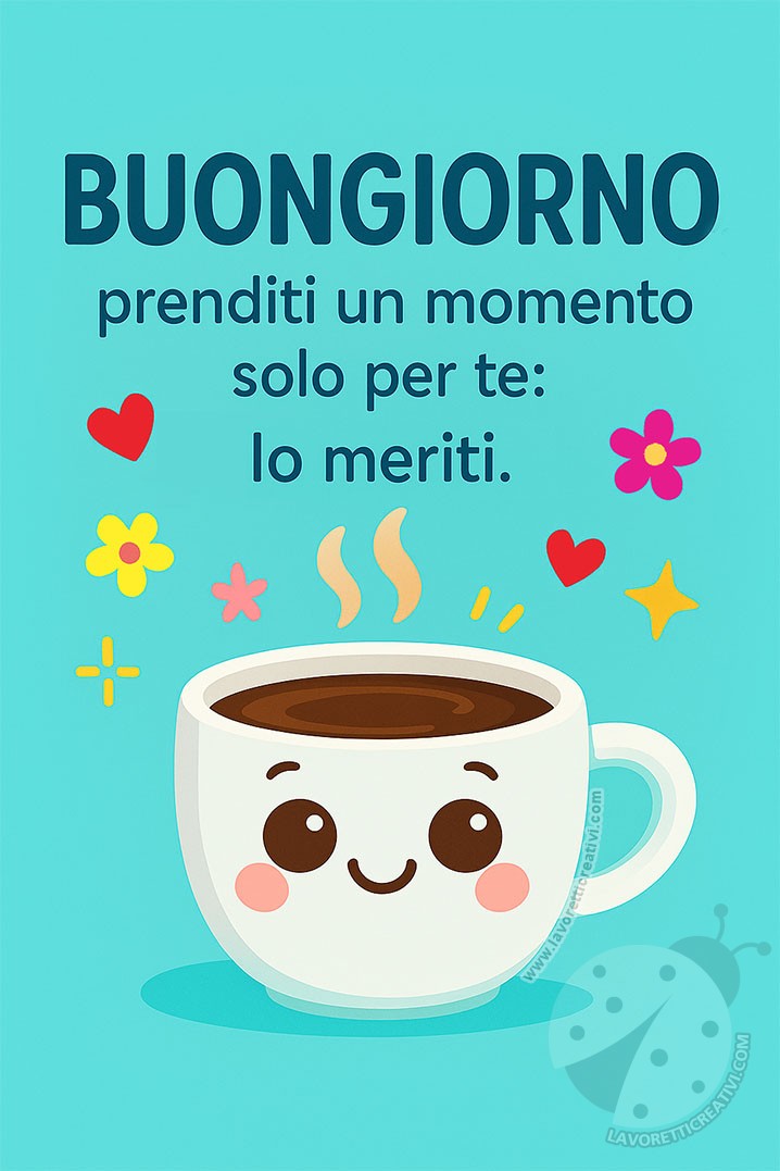 tazza di caffe buongiorno