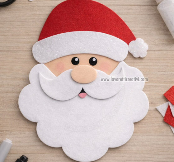 babbo natale gomma crepla