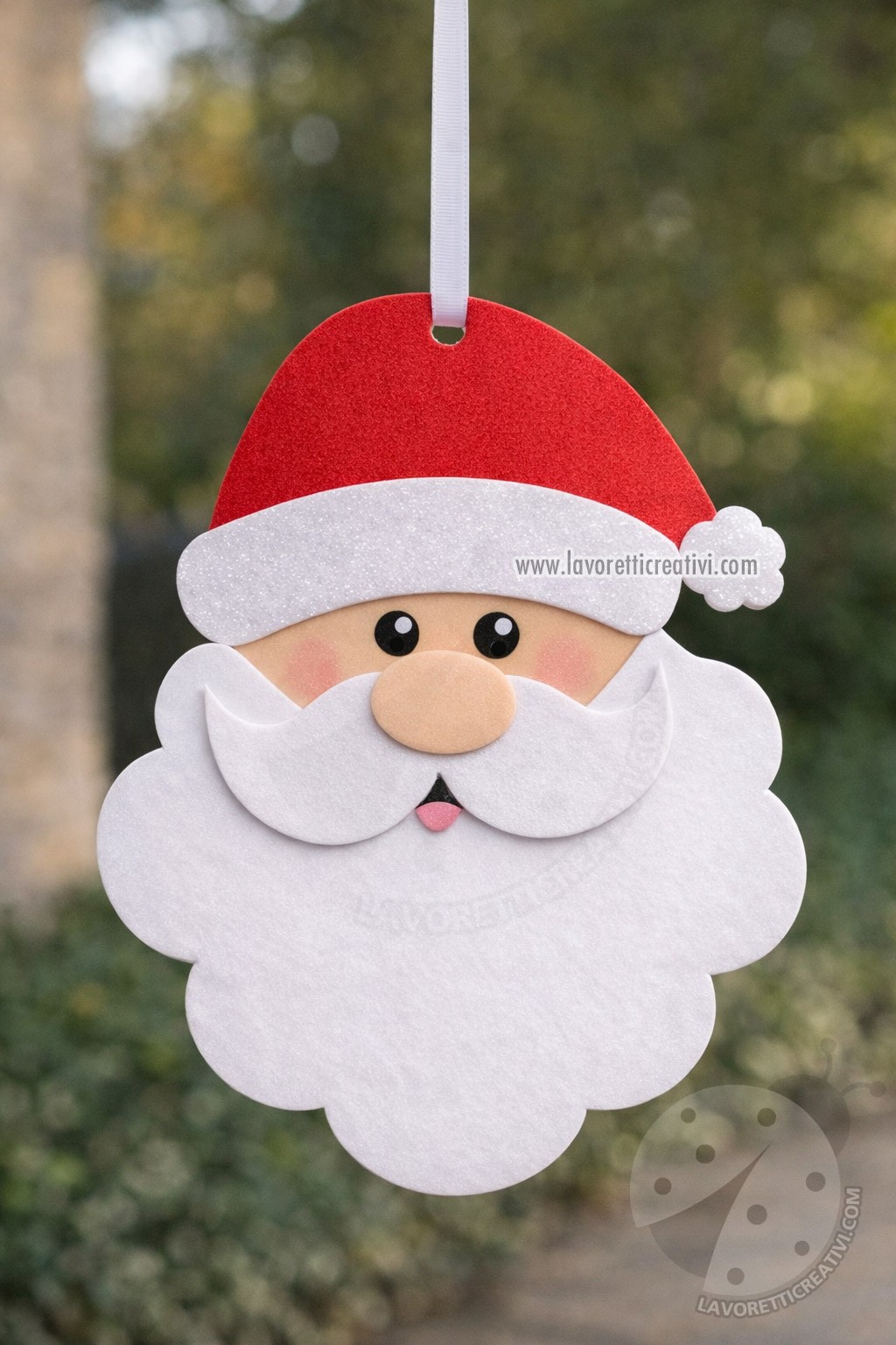 decorazione natalizia santa claus