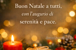 frasi auguri di natale brevi