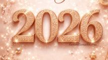 happy new year 2026 rosa oro
