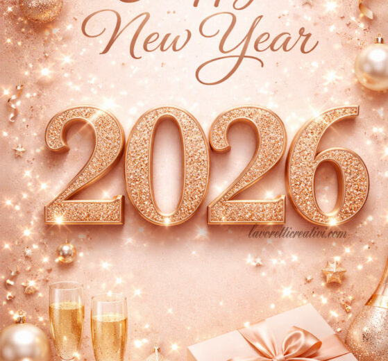 happy new year 2026 rosa oro