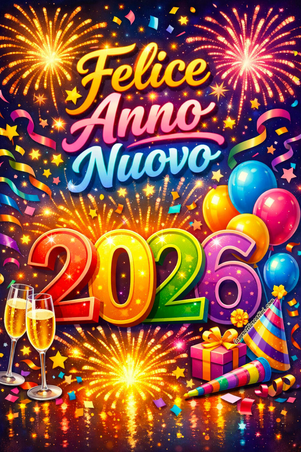 134 Gommette Adesive Auguri Natale E Capodanno - Mix Di Messaggi E Dimensioni - 3