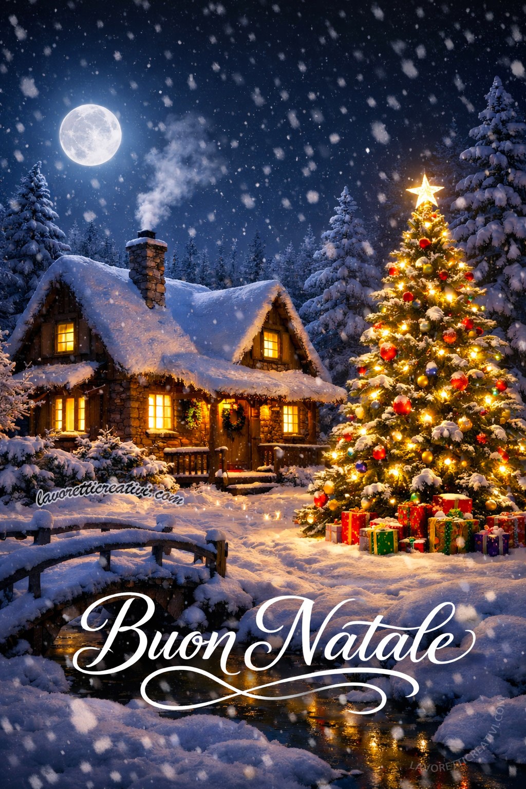notte di natale immagine