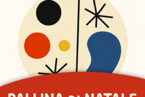 Pallina di Natale stile Mirò a colori 9 pallina stile miro 3