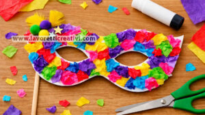 attivita carnevale carta velina