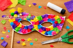 Attività di carnevale con carta velina 10 attivita carnevale carta velina